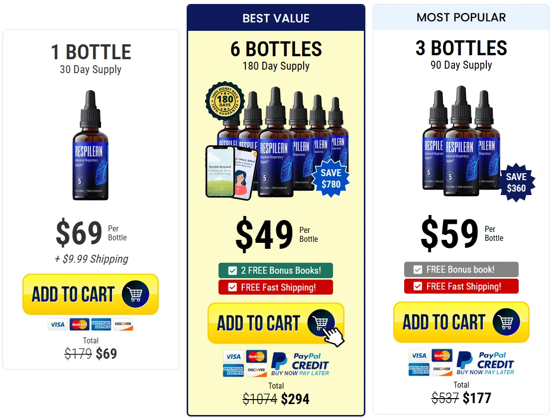 Respilean Official Website USA